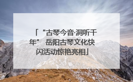 “古琴今音·洞听千年” 岳阳古琴文化快闪活动惊艳亮相
