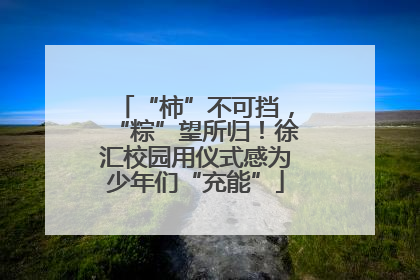 “柿”不可挡，“粽”望所归！徐汇校园用仪式感为少年们“充能”