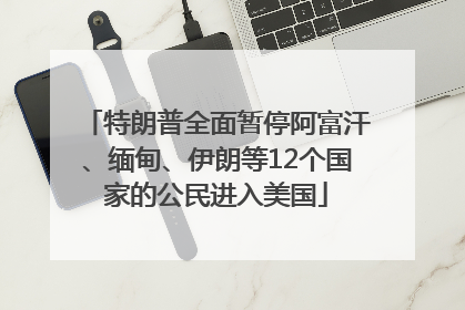 特朗普全面暂停阿富汗、缅甸、伊朗等12个国家的公民进入美国