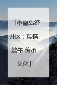 秦皇岛经开区：粽情端午 传承文化