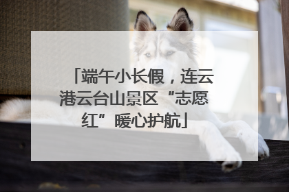 端午小长假，连云港云台山景区“志愿红”暖心护航