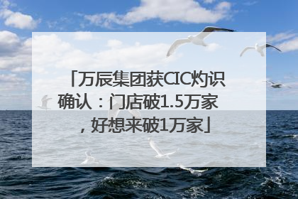 万辰集团获CIC灼识确认：门店破1.5万家，好想来破1万家