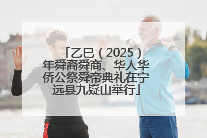 乙巳（2025）年舜裔舜商、华人华侨公祭舜帝典礼在宁远县九嶷山举行