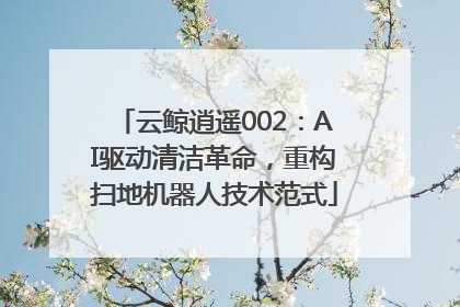 云鲸逍遥002：AI驱动清洁革命，重构扫地机器人技术范式