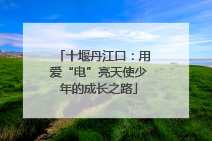 十堰丹江口：用爱“电”亮天使少年的成长之路