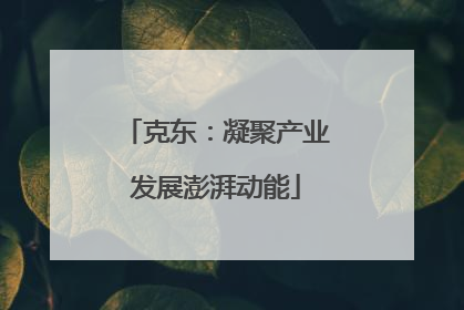 克东：凝聚产业发展澎湃动能