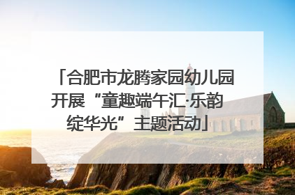 合肥市龙腾家园幼儿园开展“童趣端午汇·乐韵绽华光”主题活动