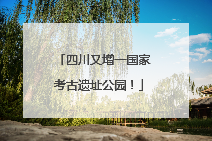 四川又增一国家考古遗址公园！