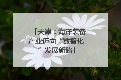 天津：海洋装备产业迈向“数智化”发展新路