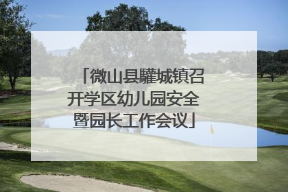 微山县驩城镇召开学区幼儿园安全暨园长工作会议