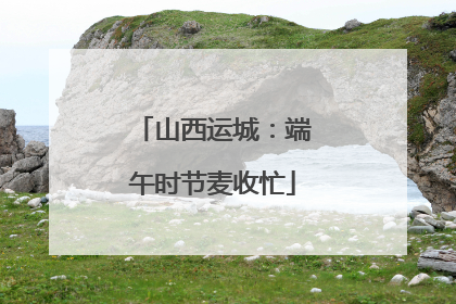 山西运城：端午时节麦收忙