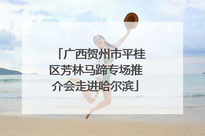 广西贺州市平桂区芳林马蹄专场推介会走进哈尔滨