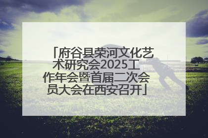 府谷县荣河文化艺术研究会2025工作年会暨首届二次会员大会在西安召开