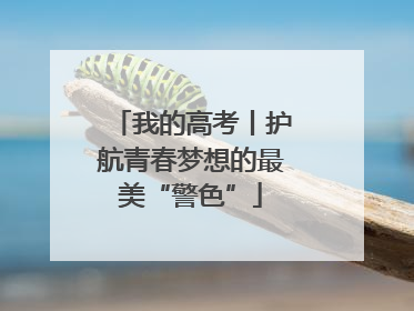我的高考丨护航青春梦想的最美“警色”