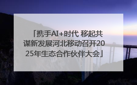 携手AI+时代 移起共谋新发展河北移动召开2025年生态合作伙伴大会
