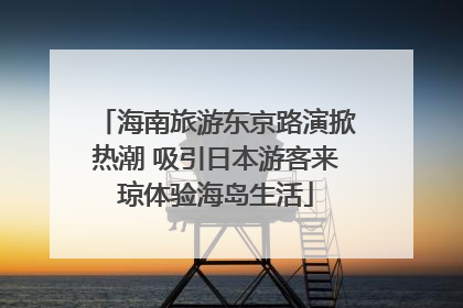 海南旅游东京路演掀热潮 吸引日本游客来琼体验海岛生活