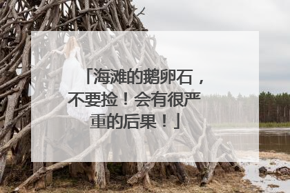 海滩的鹅卵石，不要捡！会有很严重的后果！