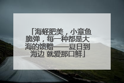 海蛏肥美，小章鱼脆弹，每一种都是大海的馈赠——夏日到海边 就爱那口鲜