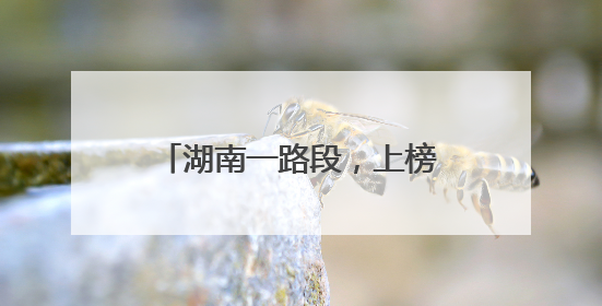 湖南一路段，上榜端午假期“全国繁忙易拥堵高速路段”