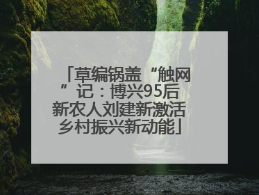 草编锅盖“触网”记：博兴95后新农人刘建新激活乡村振兴新动能