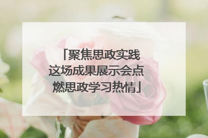 聚焦思政实践 这场成果展示会点燃思政学习热情