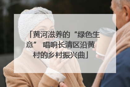 黄河滋养的“绿色生意” 唱响长清区沿黄村的乡村振兴曲